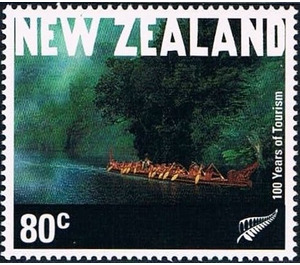 Maori Canoe - New Zealand 2001 - 80
