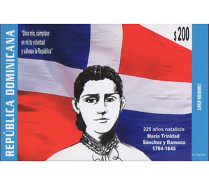 María Trinidad Sánchez, Independence Leader - Caribbean / Dominican Republic 2021