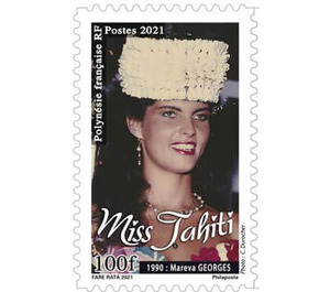Mareva Georges, Miss Tahiti 1990 - Polynesia / French Polynesia 2021 - 100