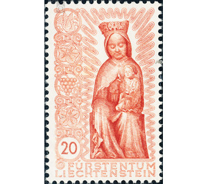 Marian year  - Liechtenstein 1954 - 20 Rappen