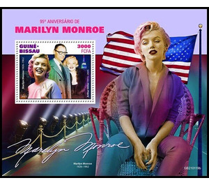 Marilyn Monroe (1926-1962) - West Africa / Guinea-Bissau 2021