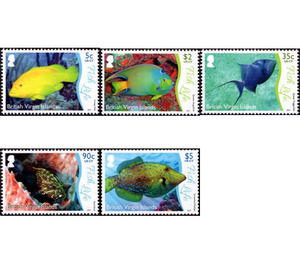 Marine Life Series II - Fishes - Caribbean / British Virgin Islands 2017 Set