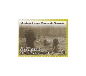 Marines cross mountain stream - Caribbean / Saint Vincent and The Grenadines 2020