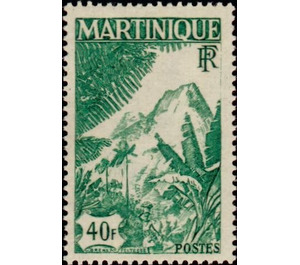 Martinique landscape - Caribbean / Martinique 1947 - 40