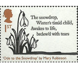 Mary Robinson "Ode To The Snowdrop" - United Kingdom 2020