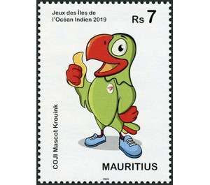 Mascot Coji - East Africa / Mauritius 2019