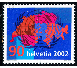 membership  - Switzerland 2002 - 90 Rappen