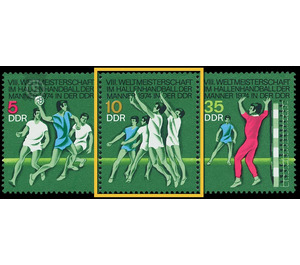 Men's Indoor Handball World Championship  - Germany / German Democratic Republic 1974 - 10 Pfennig