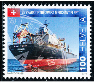 merchant fleet  - Switzerland 2016 - 100 Rappen