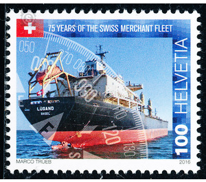 merchant fleet  - Switzerland 2016 - 100 Rappen