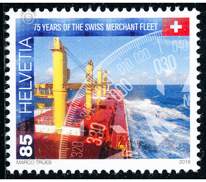 merchant fleet  - Switzerland 2016 - 85 Rappen