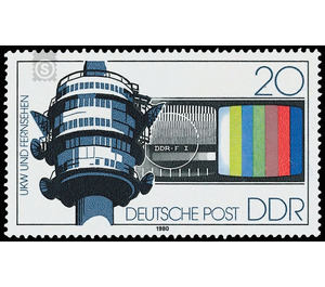 Message transmission means of the German post office  - Germany / German Democratic Republic 1980 - 20 Pfennig