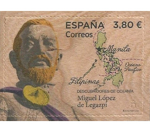 Miguel López de Legazpi, Colonizer of the Philippines - Spain 2020 - 3.80