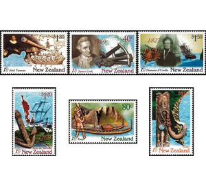 Millennium Series (1st Issue). Discoverers of New Zealand - New Zealand 1997 Set