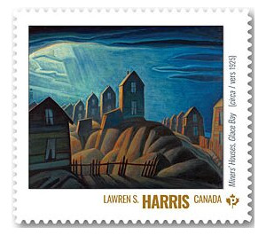 "Miner's Houses, Glace Bay" by Lawren S Harris - Canada 2020