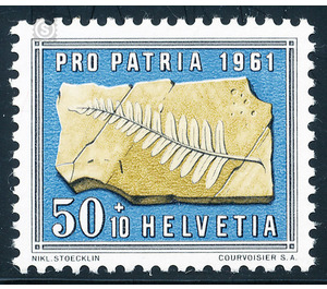 Minerals and fossils  - Switzerland 1961 - 50 Rappen