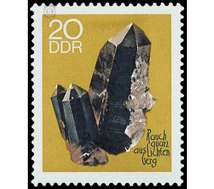 Minerals from the collections of the Freiberg Mining Academy  - Germany / German Democratic Republic 1969 - 20 Pfennig