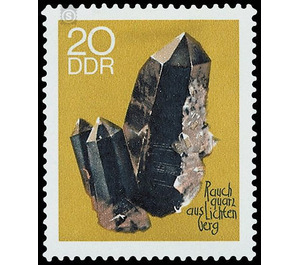 Minerals from the collections of the Freiberg Mining Academy  - Germany / German Democratic Republic 1969 - 20 Pfennig