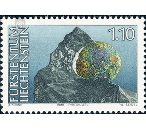 minerals  - Liechtenstein 1989 - 110 Rappen