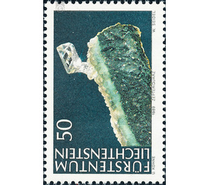 minerals  - Liechtenstein 1989 - 50 Rappen
