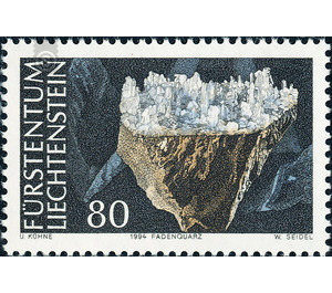 minerals  - Liechtenstein 1994 - 80 Rappen