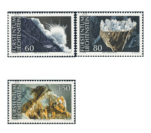 minerals  - Liechtenstein 1994 Set