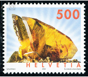 minerals  - Switzerland 2002 - 500 Rappen