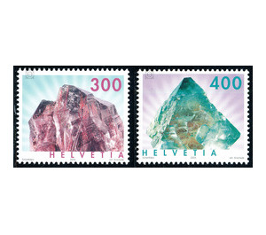 minerals  - Switzerland 2003 Set