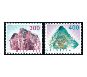 minerals  - Switzerland 2003 Set