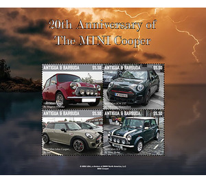 Mini Cooper, 20th Anniversary - Caribbean / Antigua and Barbuda 2021