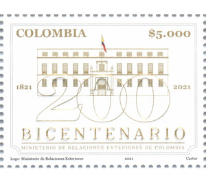 Ministry of Foreign Affairs, Bicentenary - South America / Colombia 2021