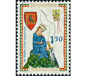 minstrel  - Liechtenstein 1961 - 150 Rappen