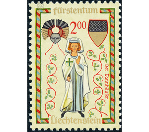 minstrel  - Liechtenstein 1962 - 200 Rappen