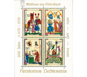 minstrel  - Liechtenstein 1970 - 280 Rappen