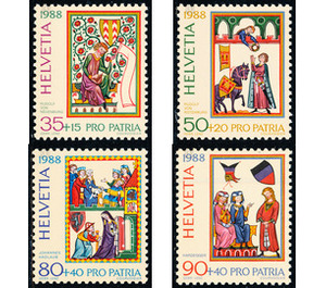 minstrel  - Switzerland 1988 Set