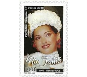 Miss Tahiti 1999 Manoa Fruge - Polynesia / French Polynesia 2020 - 100