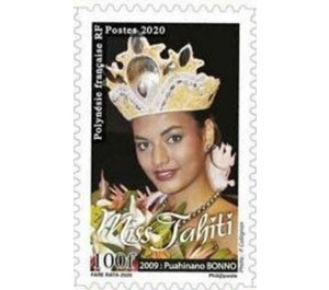 Miss Tahiti 2009 Puahinano Bonno - Polynesia / French Polynesia 2020 - 100