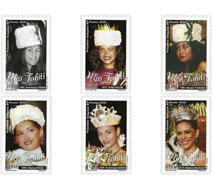 Miss Tahiti Through The Ages (Series IV) - Polynesia / French Polynesia 2020 Set