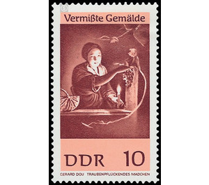 Missing paintings  - Germany / German Democratic Republic 1967 - 10 Pfennig