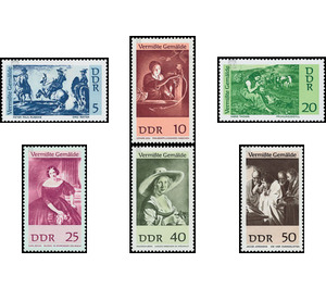 Missing paintings  - Germany / German Democratic Republic 1967 Set