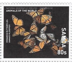 Monarch Butterflies - Polynesia / Samoa 2016 - 80