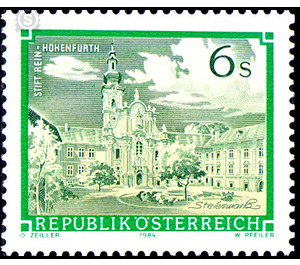 monasteries  - Austria / II. Republic of Austria 1984 - 6 Shilling