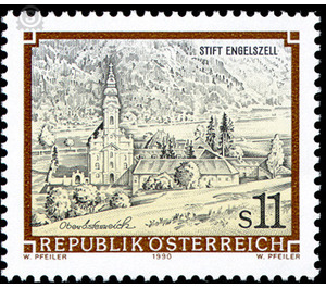 monasteries  - Austria / II. Republic of Austria 1990 - 11 Shilling