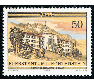 monasteries  - Liechtenstein 1985 - 50 Rappen