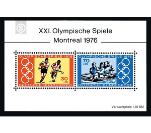 Montreal Summer Olympics  - Germany / Federal Republic of Germany 1976