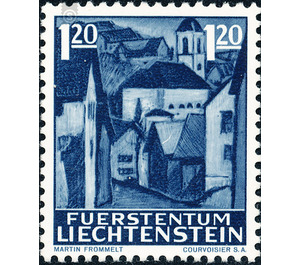 Moors  - Liechtenstein 1962 - 120 Rappen
