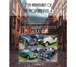 Morgan Plus 4, 70th Anniversary - Caribbean / Antigua and Barbuda 2021