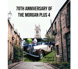 Morgan Plus 4, 70th Anniversary - Caribbean / Antigua and Barbuda 2021