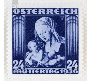 Mother's Day  - Austria / I. Republic of Austria 1936 - 24 Groschen