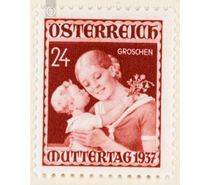 Mother's Day  - Austria / I. Republic of Austria 1937 - 24 Groschen